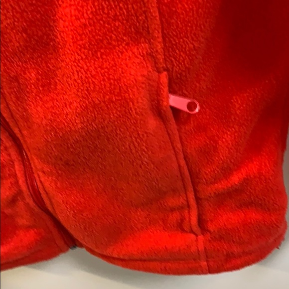 Columbia Red Fleece Jacket - Picture 3 of 5